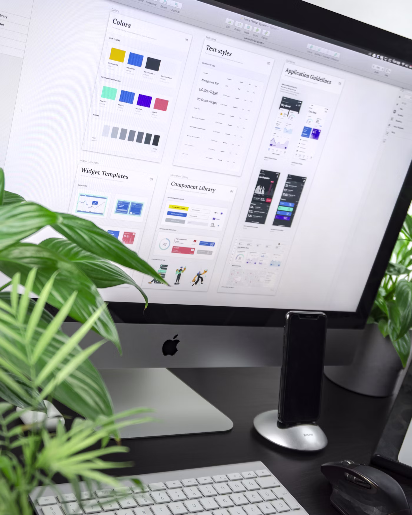 Travail de design graphique